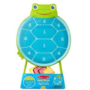 🎯 NWT MELISSA & DOUG Sunny Patch Dilly Dally Turtle Target Game new with tags